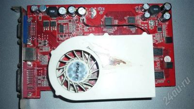 Лот: 362285. Фото: 1. Видеокарта ATI RADEON X1600Pro... Видеокарты