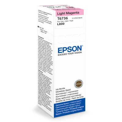 Лот: 15750727. Фото: 1. Чернила Epson T6736 для L800 70ml... Картриджи, расходные материалы