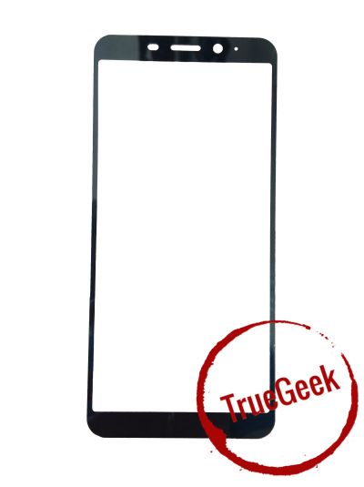Лот: 11639747. Фото: 1. Стекло защитное с рамкой для Meizu... Защитные стёкла, защитные плёнки