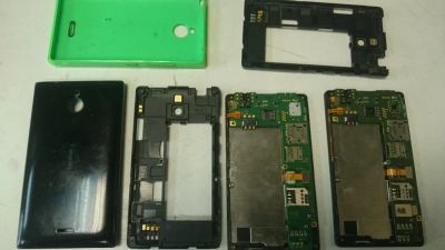 Лот: 11757110. Фото: 1. Смартфон Nokia X2 DUAL SIM (RM-1013... Микросхемы и платы