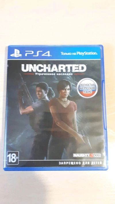 Лот: 12263174. Фото: 1. Uncharted утраченное наследие. Игры для консолей