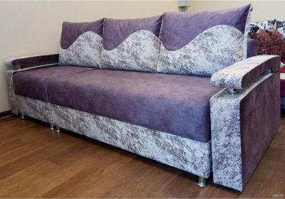 Лот: 17709788. Фото: 1. Диван еврокнижка трансформер выкатной... Диваны