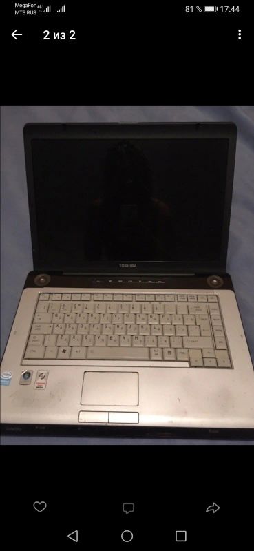 Лот: 16340406. Фото: 1. Ноутбук Toshiba Satellite A200-1M4. Ноутбуки