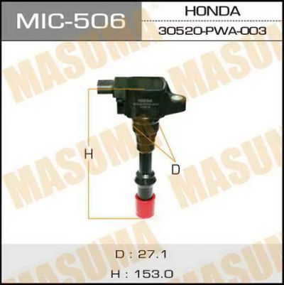 Лот: 18589732. Фото: 1. Катушка зажигания masuma l15a... Электрооборудование