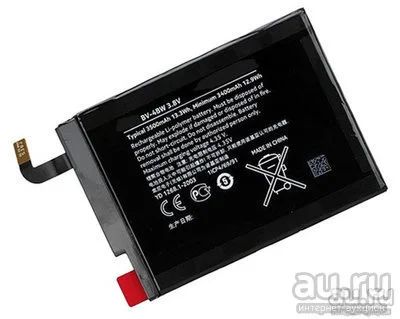 Лот: 12984148. Фото: 1. Акб (Аккумулятор) Nokia 1520 BV-4BW. Аккумуляторы