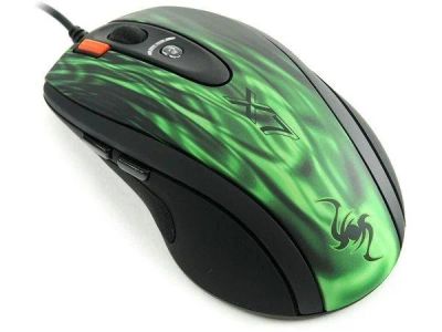 Лот: 5181485. Фото: 1. Мышь USB A4Tech XL-750BK laser... Клавиатуры и мыши