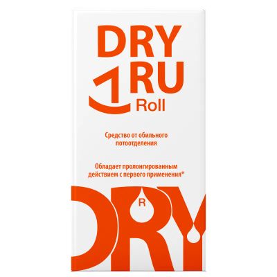 Лот: 23718967. Фото: 1. DRY RU Roll Средство от обильного... Лекарства