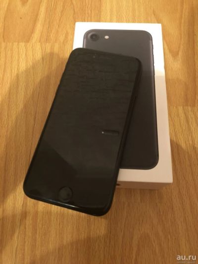 Лот: 13867319. Фото: 1. iPhone 7 128Gb Matte Black. Смартфоны