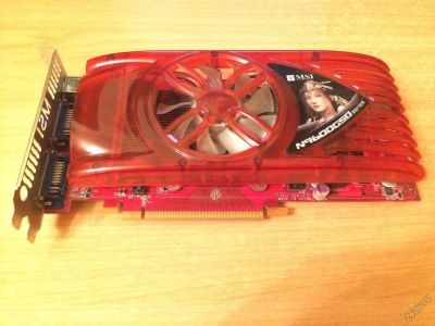 Лот: 5935431. Фото: 1. Видеокарта Msi n9600gso. Видеокарты