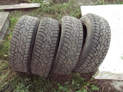 Лот: 3152747. Фото: 1. Зимнии Колеса Gislaved 185/70... Шины на дисках