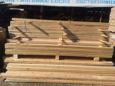 Лот: 16033100. Фото: 1. Вагонка 14х146х3000 (имитация... Древесина, пиломатериал