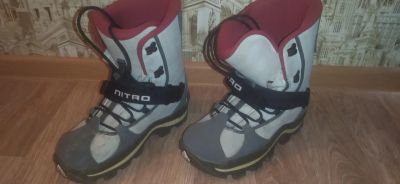 Лот: 20313046. Фото: 1. Ботинки для сноуборда Nitro. Ботинки