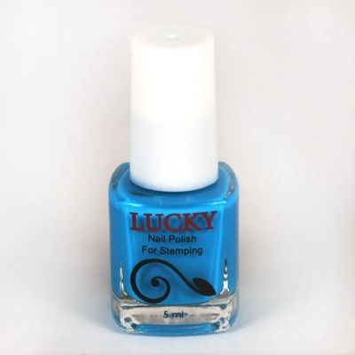 Лот: 6520463. Фото: 1. Лак для стемпинга Lucky, 5ml -... Украшения, дизайн ногтей