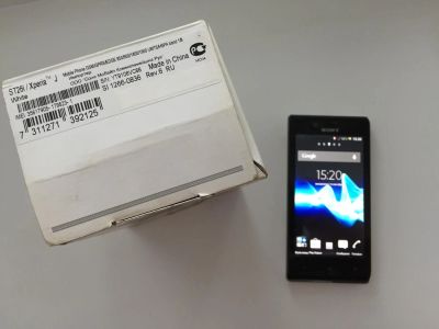 Лот: 6100687. Фото: 1. Sony Xperia J Обмен [ iphone 4... Смартфоны
