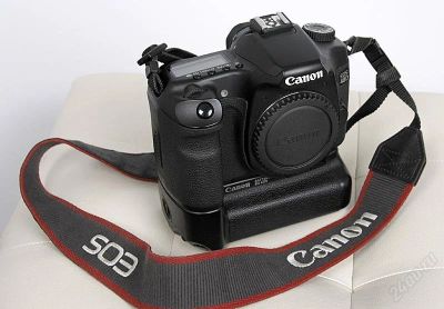 Лот: 1061884. Фото: 1. canon eos 40d + батарейный блок... Цифровые зеркальные