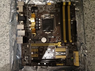 Лот: 15882105. Фото: 1. Материнская плата Asus H87M-PRO... Материнские платы