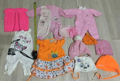 Лот: 14574627. Фото: 1. Продам вещи пакетом от 0-6 мес... Костюмы, пиджаки, комбинезоны