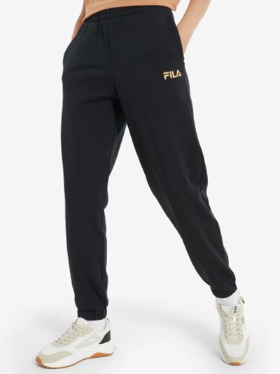 Лот: 24690835. Фото: 1. Брюки женские FILA, Черный. Спортивные брюки, штаны