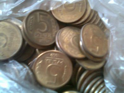 Лот: 3238977. Фото: 1. 5 рублей 1992 г, 10 шт. Россия после 1991 года