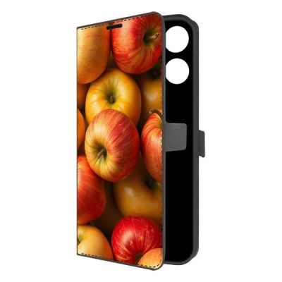 Лот: 25542859. Фото: 1. Чехол Krutoff Eco Book "Яблоки... Чехлы, бамперы