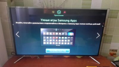 Лот: 7650502. Фото: 1. Samsung UE40F6800 сматр 3d 400гц... Телевизоры