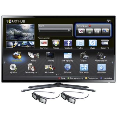 Лот: 6476417. Фото: 1. Smart, 3D-Телевизор Samsung UE32F6330ak... Телевизоры