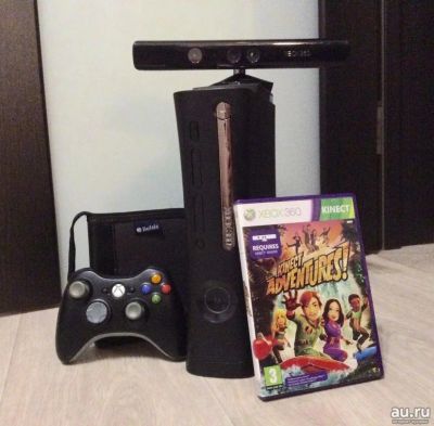 Лот: 13076215. Фото: 1. Xbox 360 128gb Freeboot + Kinect. Игры для консолей