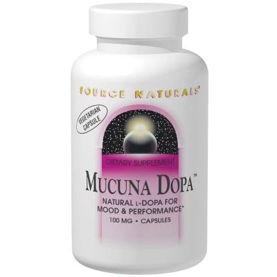 Лот: 14338242. Фото: 1. Ноотропы Source Naturals, Mucuna... Спортивное питание, витамины