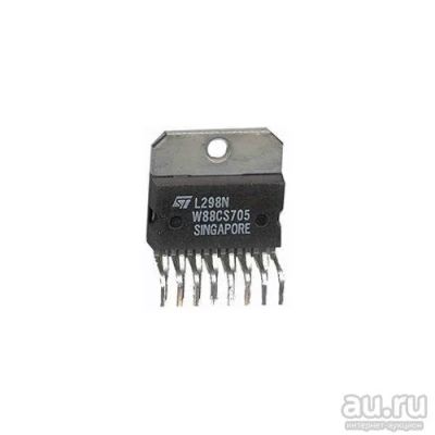 Лот: 10034691. Фото: 1. L298N (Multiwatt15). Электродвигатели, микромоторы
