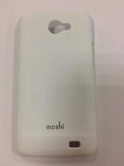 Лот: 10522149. Фото: 1. Чехол Samsung i9103 Пластик Белый... Чехлы, бамперы
