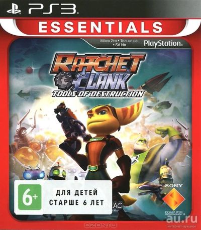 Лот: 14285214. Фото: 1. Ratchet & Clank: Tools of Destruction... Игры для консолей