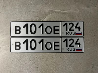 Лот: 24354865. Фото: 1. Продам гос.номер В 101 ОЕ 124. Госномера