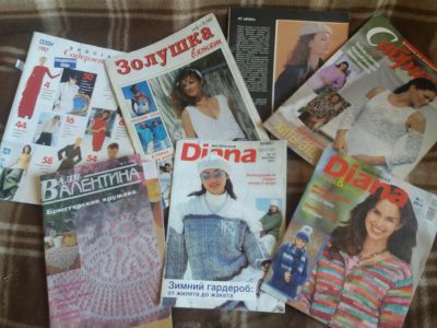 Лот: 17524088. Фото: 1. Журналы по вязанию(одним лотом... Рукоделие