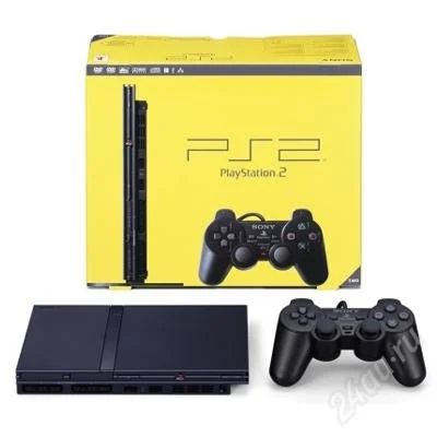 Лот: 919023. Фото: 1. Продам sony playstation 2 (В отличном... Игровые приставки, консоли