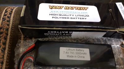 Лот: 18362765. Фото: 1. батарея аккумуляторная 7.4v 3300mAh. Батарейки, аккумуляторы, элементы питания