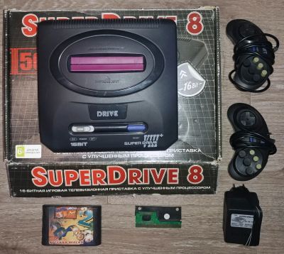 Лот: 17288875. Фото: 1. Игровая приставка 16 bit Sega... Игровые приставки, консоли