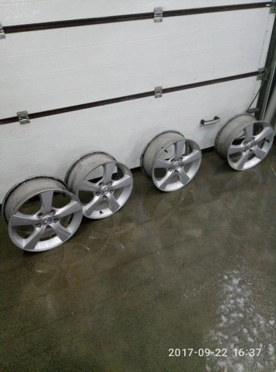 Лот: 10402956. Фото: 1. Литые диски R16 5x114.3 (Mazda... Диски