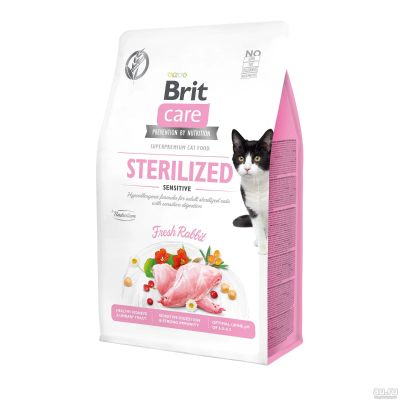 Лот: 18047421. Фото: 1. БРИТ Care Cat GF Sterilized Sensitive... Корма