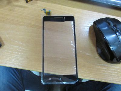Лот: 10623264. Фото: 1. Тачскрин Lenovo A5000/S60T Черный. Дисплеи, дисплейные модули, тачскрины