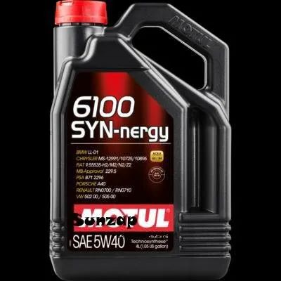 Лот: 18200964. Фото: 1. MOTUL 6100 SAVE-LITE 5W40/Synergie... Масла, жидкости