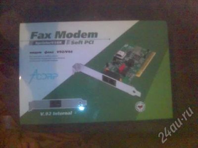 Лот: 322680. Фото: 1. Новый в коробке Fax Modem Sprinter... Проводные модемы