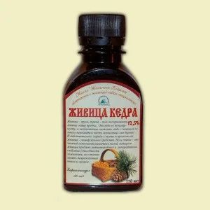Лот: 3358474. Фото: 1. Живица кедра, 12,5%, 110мл. Народная медицина, БАДы