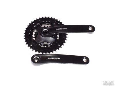 Лот: 13763882. Фото: 1. Система Shimano TY301, 175мм... Запчасти