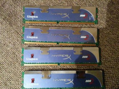 Лот: 4790634. Фото: 1. Kingston KHX8500D2K2/4G 2Гбх4. Оперативная память
