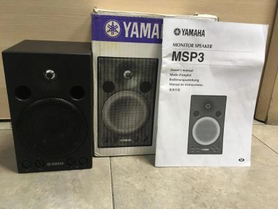 Лот: 10514608. Фото: 1. Студийный монитор Yamaha MSP3. Эстрадная акустика и усилители