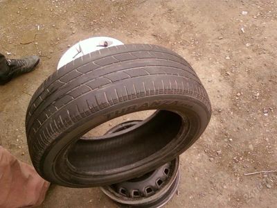 Лот: 934793. Фото: 1. Bridgestone R16 205/55. Шины