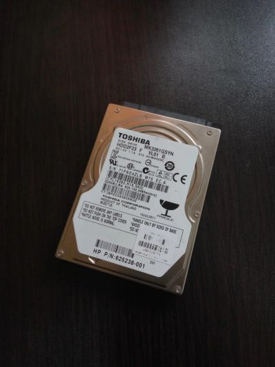 Лот: 9422719. Фото: 1. Toshiba MK3261GSYN 320 Gb Для... Жёсткие диски (HDD)
