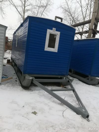 Лот: 11114034. Фото: 1. Бытовка вагон дом "Полюс на санях... Бытовки, вагончики строительные