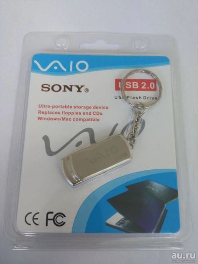 Лот: 11883111. Фото: 1. USB-флеш карта Sony 32 Gb, металл... USB-флеш карты