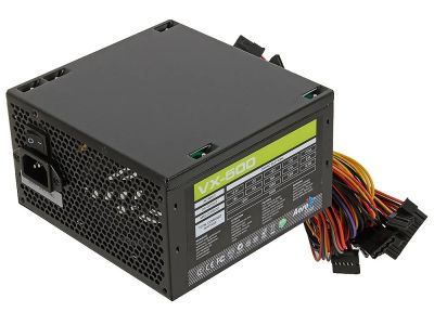 Лот: 10689088. Фото: 1. Блок питания 500W AeroCool VX-500... Корпуса, блоки питания